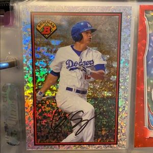 2014 signed Corey Seager card. Mint condition.